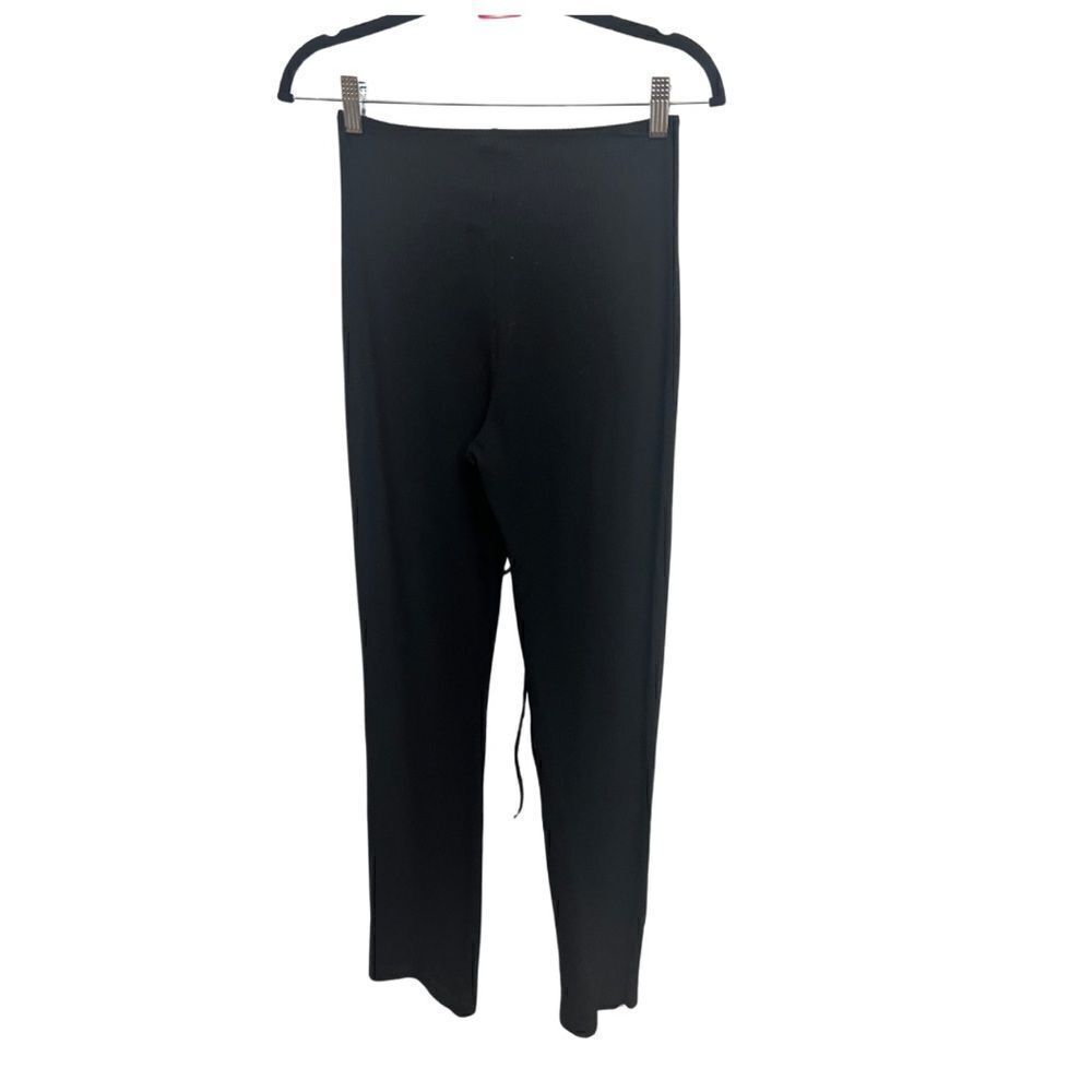 Reformation Ribbed Pants Black - Picture 2 of 6